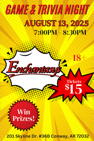Tickets: Trivia & Table Top Game Night (Conway, AR)
