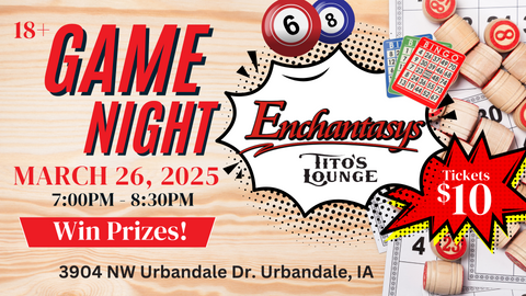 Enchantasys Game Night (Urbandale, IA)