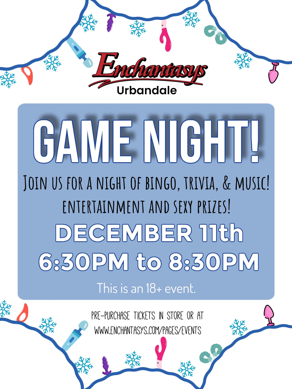 Tickets: Game Night (Urbandale, IA)