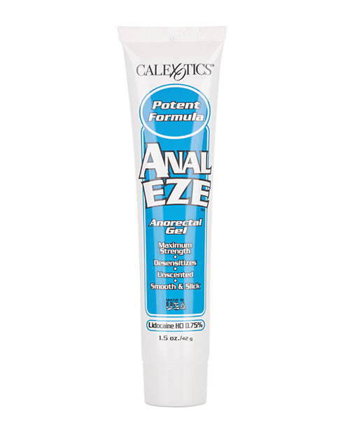 Tube of Anal Eze Anorectal Gel on a white background
