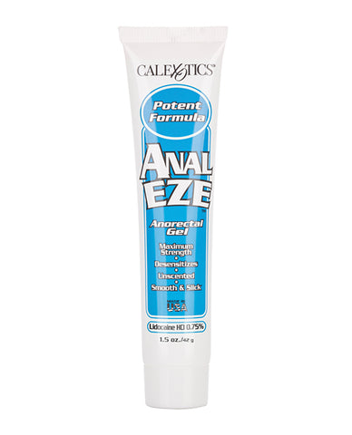 Tube of Anal Eze Anorectal Gel on a white background