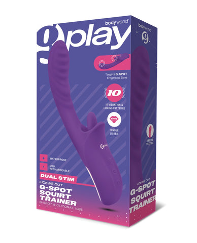 Rechargeable stimulation toy with multiple intensity settings in box