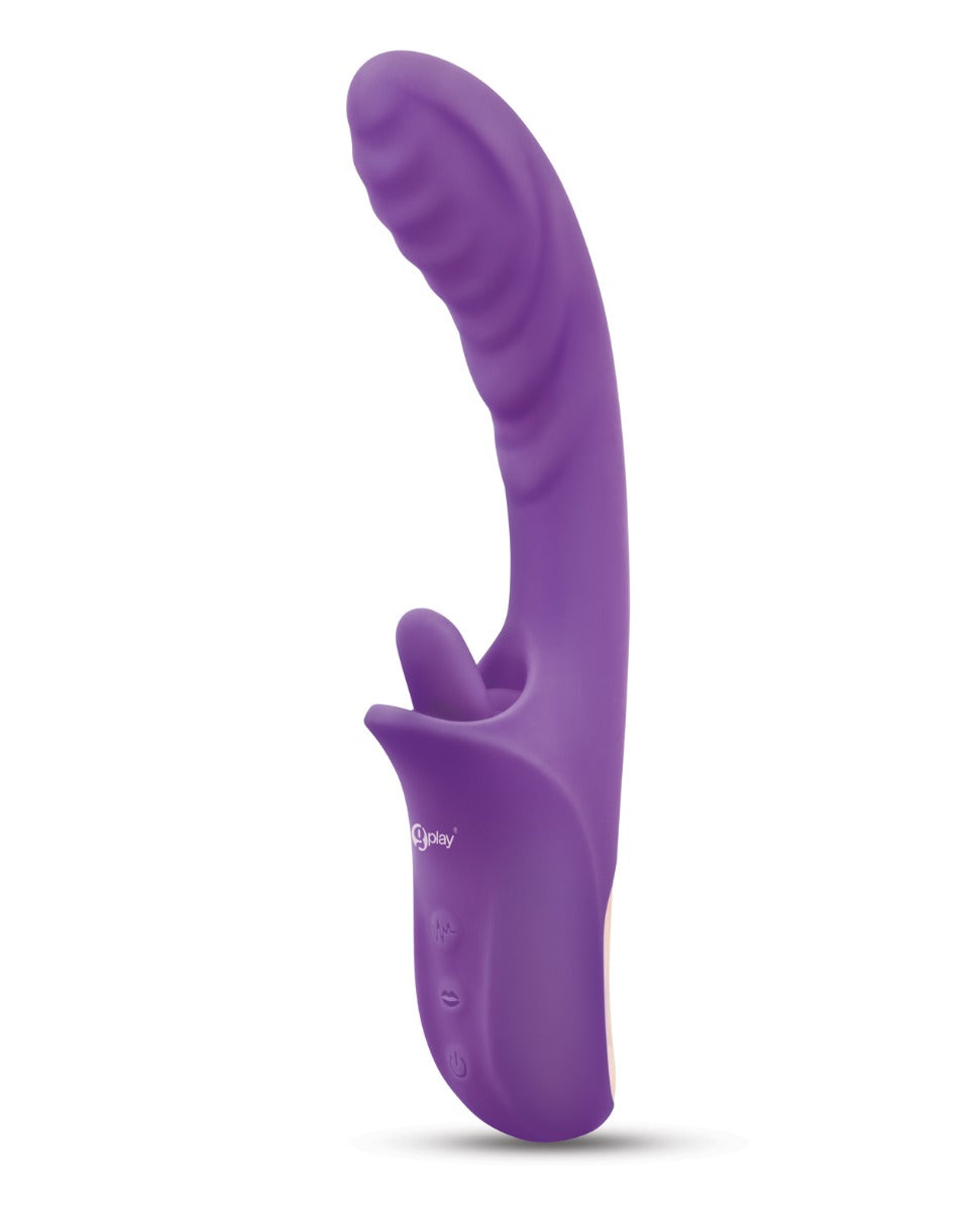 Advanced pleasure device with ergonomic curved design
