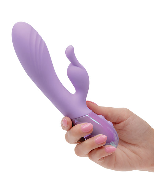 Aura Dual Bunny affordable rabbit vibrator ergonomic dual stimulation handheld 