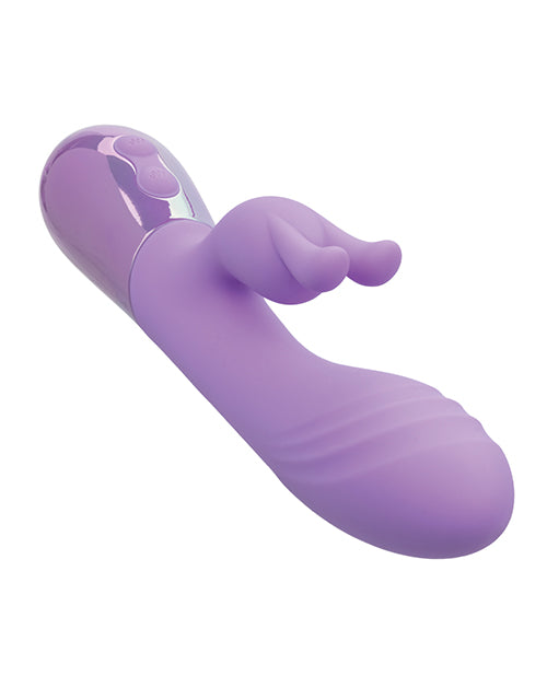 Aura Dual Bunny affordable rabbit vibrator ergonomic dual stimulation lavender 