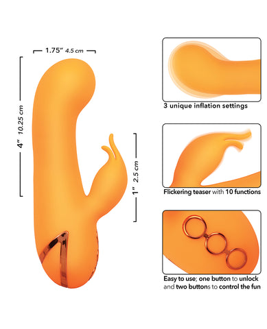 California Dreaming Montecito Muse luxury dual stimulation vibrator detailed view