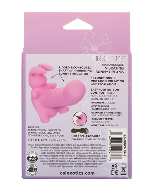 Soft-touch dual stimulation vibrator for beginners box view