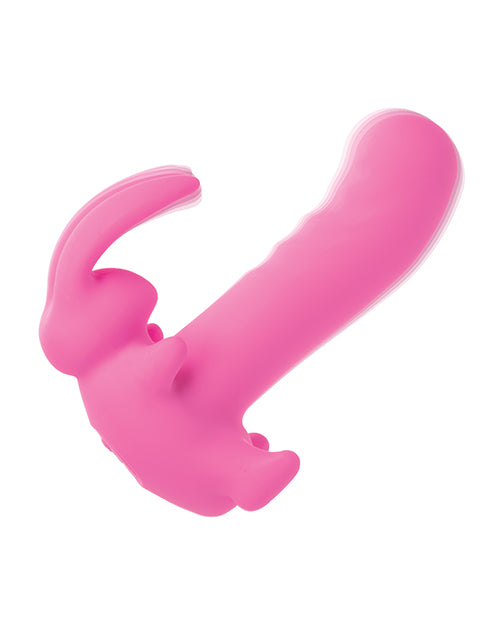 Compact rechargeable bunny vibrator for first-time users