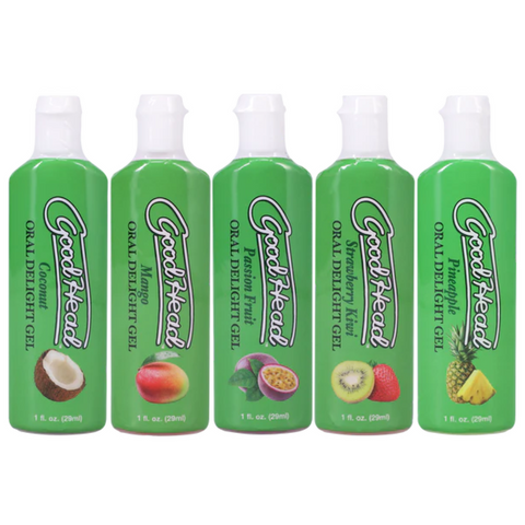 Goodhead Tropical Fruits Oral Delight Gel - Asst. Flavors Pack Of 5