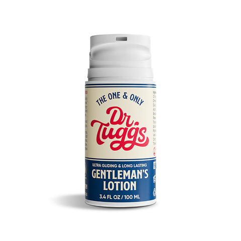 Dr. Tuggs Gentleman's Lotion bottle on a white background