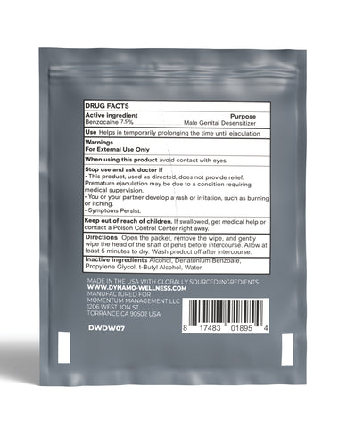 Product packaging with label on a white background