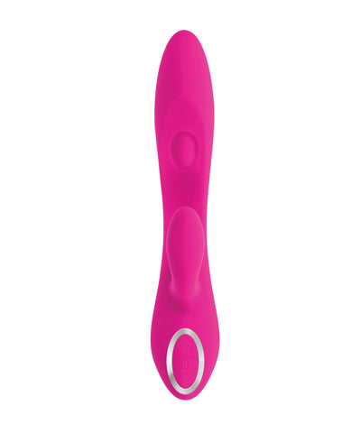 Evolved G-Tapper tapping G-spot vibrator ergonomic design, front view