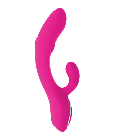 Evolved G-Tapper tapping G-spot vibrator ergonomic design, side view 2