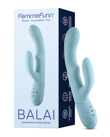 Advanced rabbit toy with internal motion feature blue box