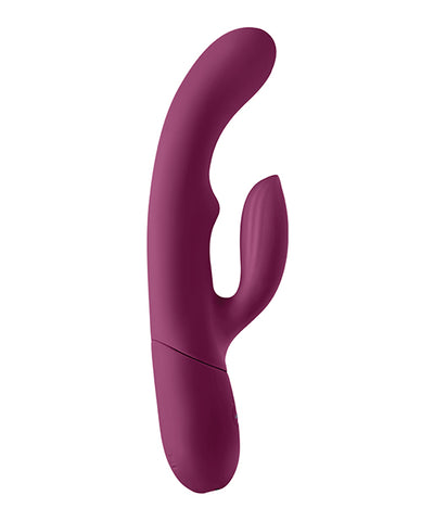 Rabbit vibrator with side-to-side swaying motion