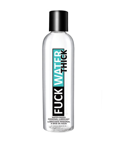Bottle of Fuck Water on a white background