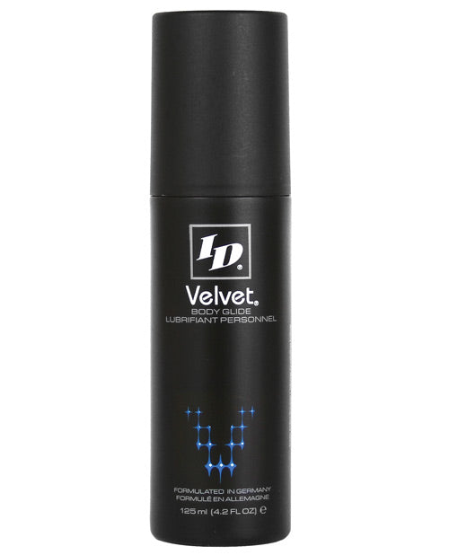 Black cylindrical container with 'ID' branding on a white background