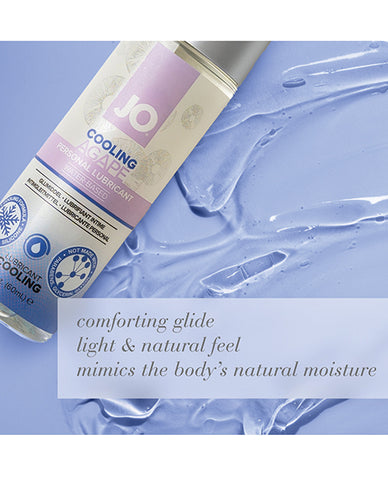 Product packaging with a blue background and text about comfort and natural feel.