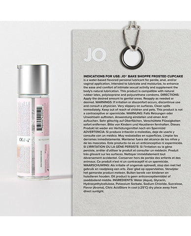 Product packaging with a label and text on a white background