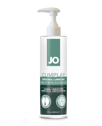 JO Cumplay personal lubricant bottle on a white background