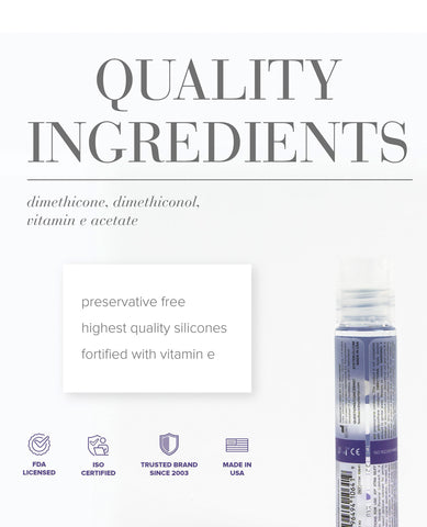 Product packaging with text about quality ingredients and certifications on a white background