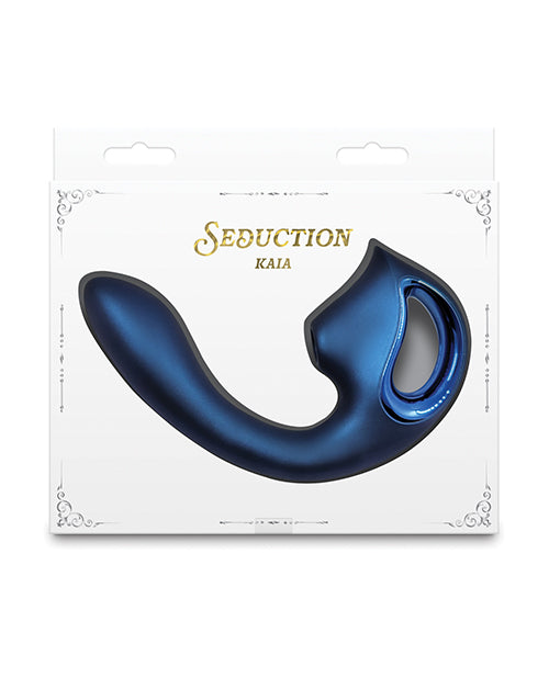 Dual-action vibrator designed for blended stimulation packaging