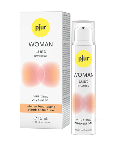 Pjur Woman Lust Intense product packaging on a white background