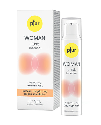 Pjur Woman Lust Intense product packaging on a white background