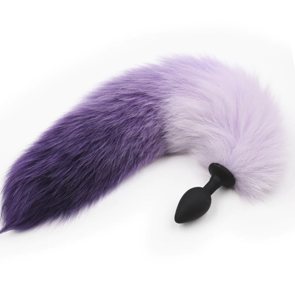 Foxy Fox Tail Silicone Butt Plug