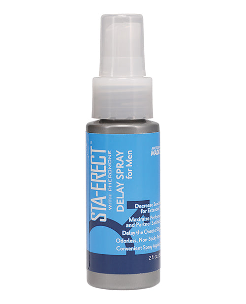STA-ERECT delay spray bottle on a white background