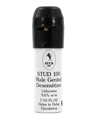 STUD 100 Male Genital Desensitizer bottle on a white background