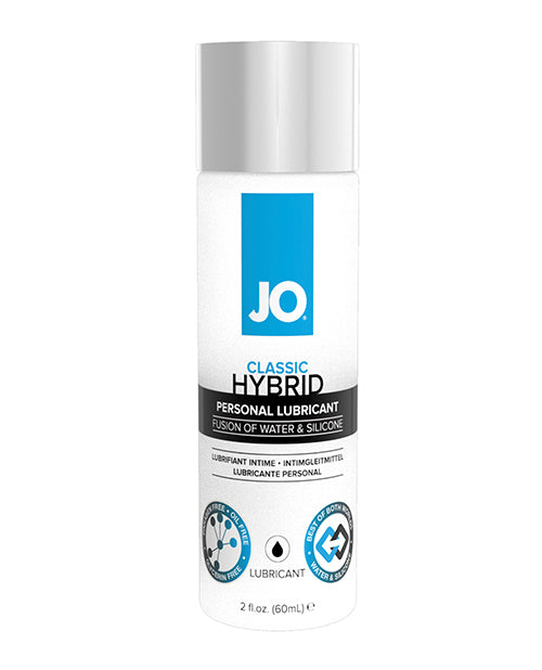 JO Classic Hybrid personal lubricant bottle on a white background