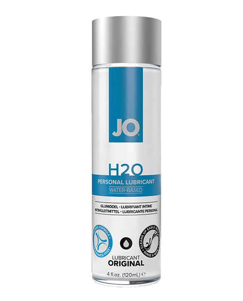 JO H2O personal lubricant bottle on a white background