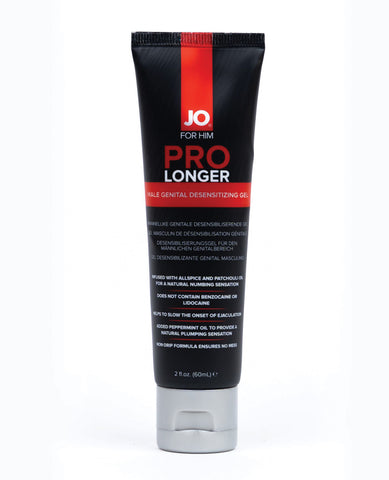Tube of JO Pro Longer gel on a white background