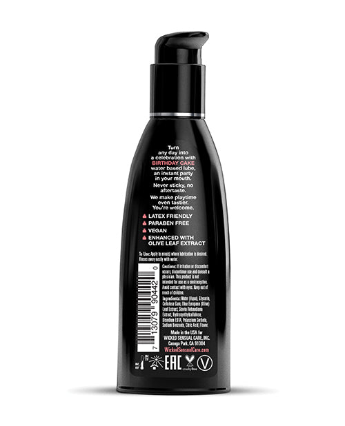 Black bottle with a label on a white background