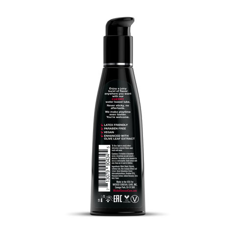 Black bottle with pump on a white background