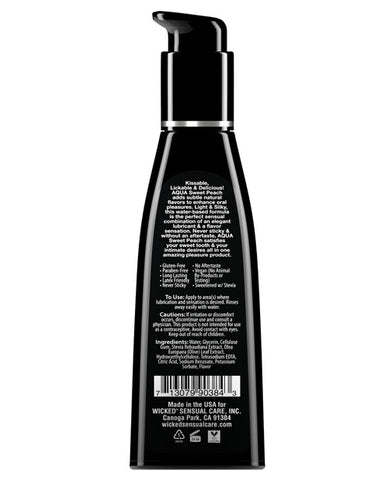 Black bottle with pump and text on a white background