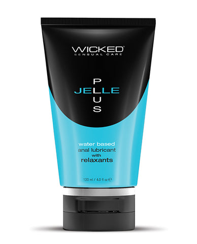 A 4oz tube of Wicked Personal Care Jelle Plus.