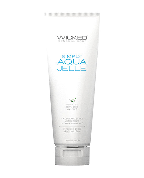 Wicked Sensual Care Simply Aqua Jelle product on a white background