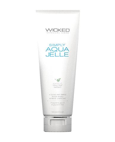 Wicked Sensual Care Simply Aqua Jelle product on a white background