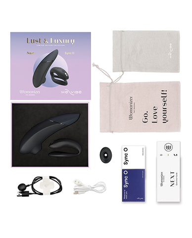 Womanizer Collection Womanizer Next / We-Vibe Sync O Lust & Luxury Collection Box – Enchantasys
